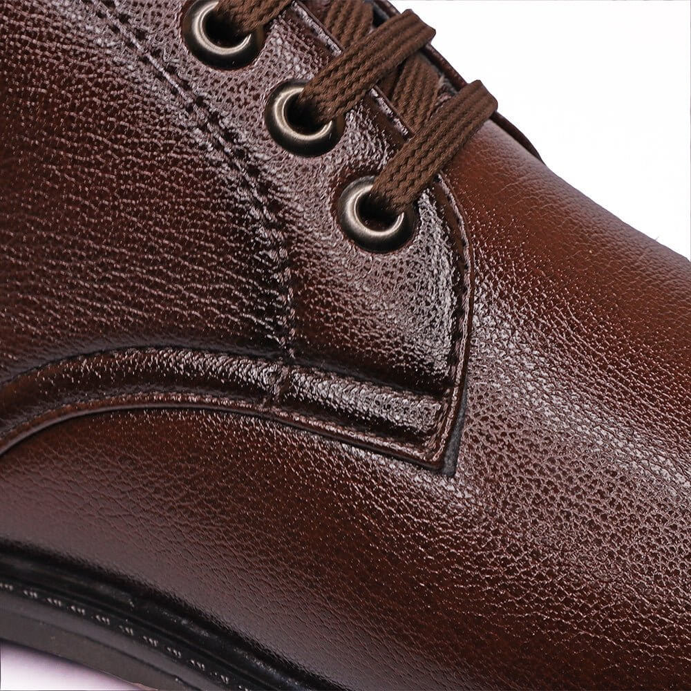 Brown boots for men zoom by comfitoes