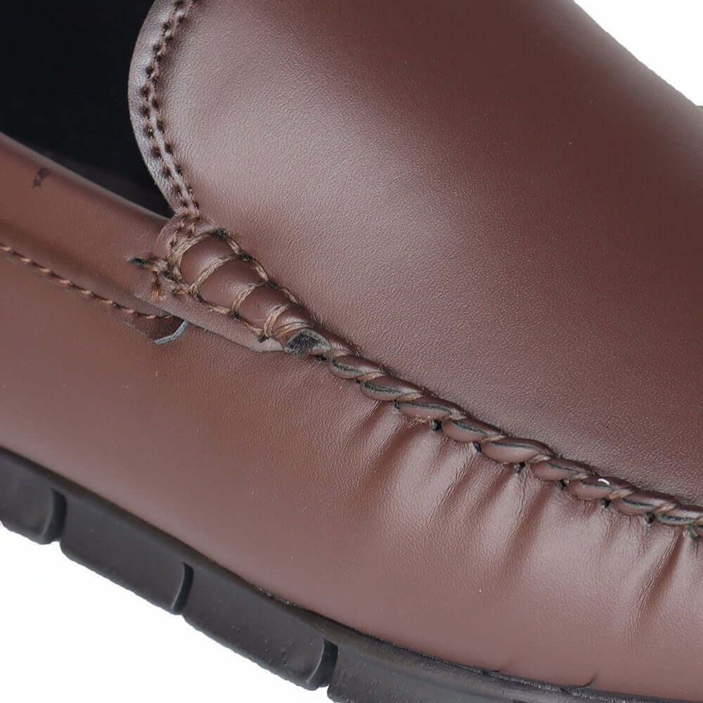 COMFITOES SYENTHETIC BROWN CASUAL LOAFER FOR MEN - Comfitoes Footwear Pvt. Ltd.