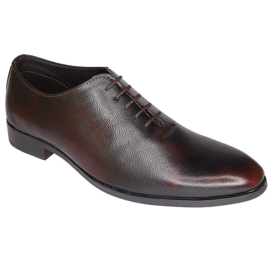 PREMIUM VEGAN LEATHER CHERRY FORMAL SHOES FOR MEN - Comfitoes Footwear Pvt. Ltd.