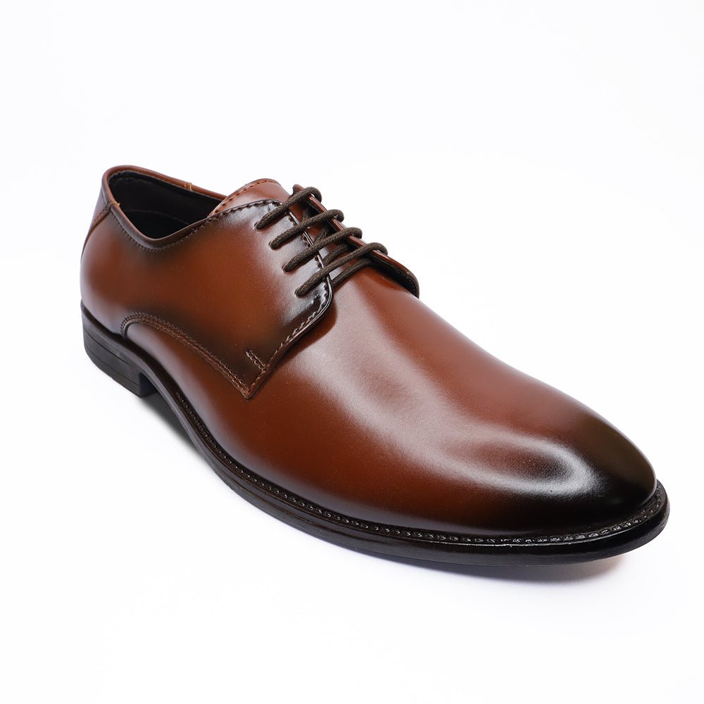 leather tan formal shoes for men
