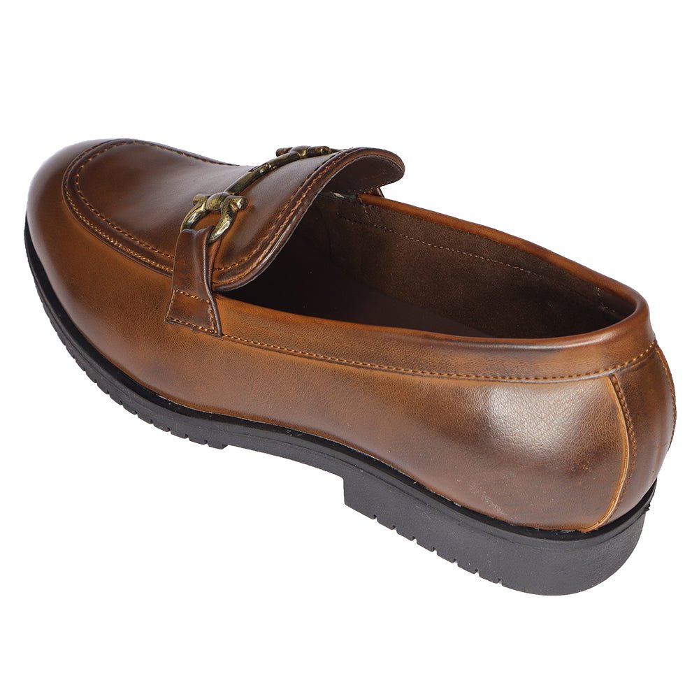 Tan Round Toe Loafer - Comfitoes Footwear Pvt. Ltd.
