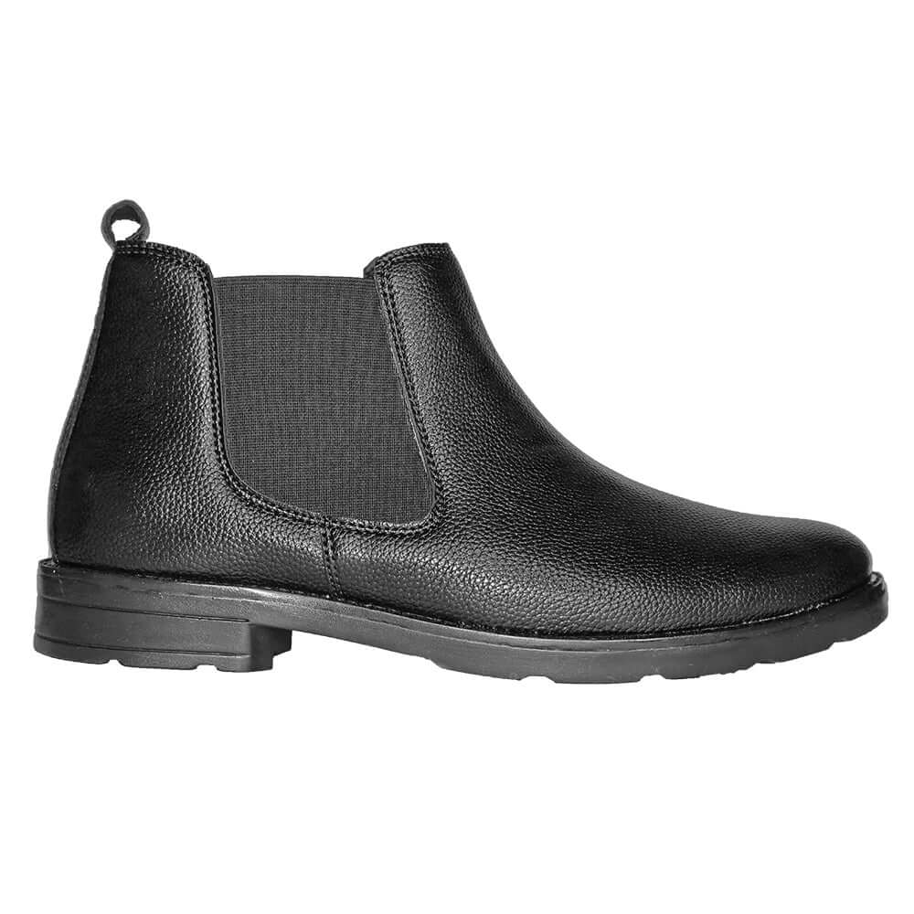 COMFITOES BLACK CHELSEA BOOTS FOR MEN - Comfitoes Footwear Pvt. Ltd.