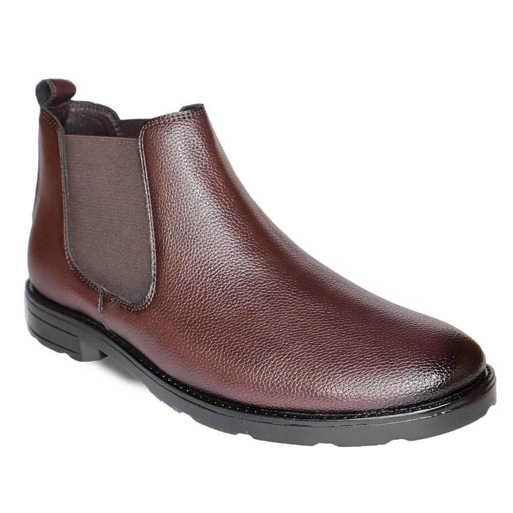 COMFITOES BROWN CHELSEA BOOTS FOR MEN - Comfitoes Footwear Pvt. Ltd.