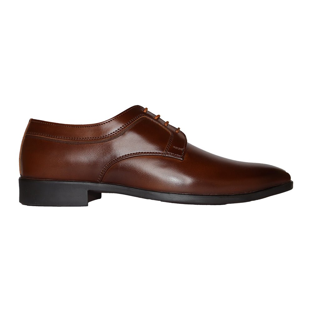Formal Tan LEATHER TAN DESIGNER FORMAL SHOES FOR MEN