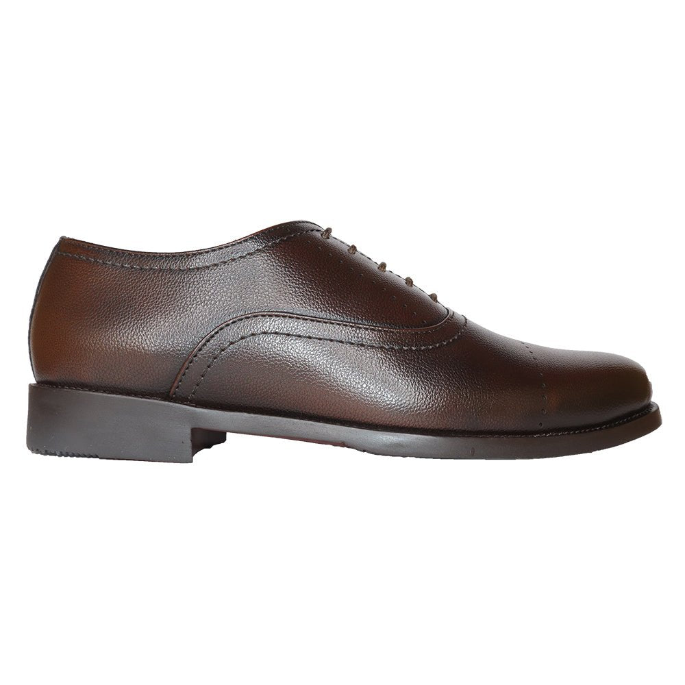 PREMIUM VEGAN LEATHER BROWN FORMAL SHOES FOR MEN - Comfitoes Footwear Pvt. Ltd.