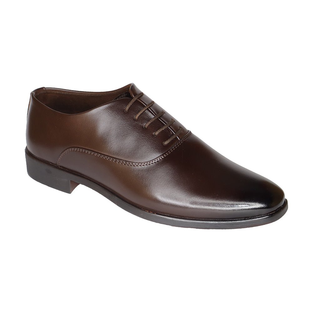 Shining Brown Round Toe Loafers - Comfitoes Footwear Pvt. Ltd.